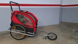 Carro remolque para bicicleta infantil