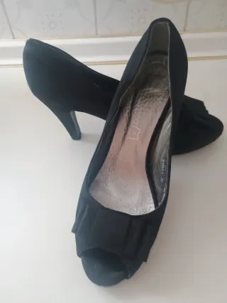 Zapatos de fiesta negros talla 37