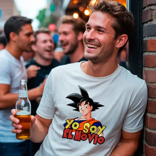 Camiseta Despedida Soltero Yo Soy El Novio Goku
