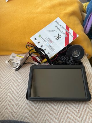 Pantalla Coche CarPlay GPS Cámara Trasera