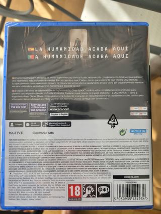 Juego PS5 Dead Space