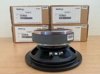 4 Altavoces Beyma 6CMV2 8 Ohm Nuevos