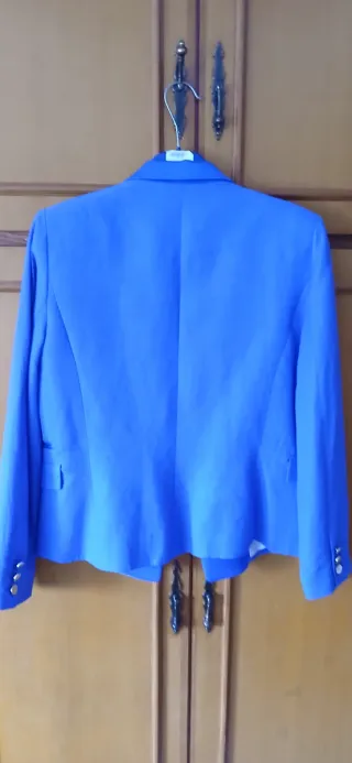 Americana Mango Azul Talla M