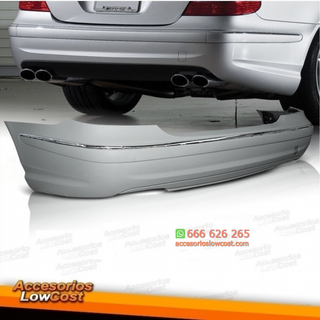PARACHOQUES TRASERO W211, 02-09 LOOK AMG
