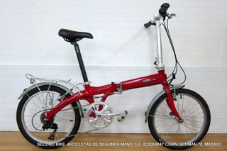 Bicicleta DAHON Plegable Roja