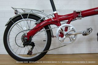 Bicicleta DAHON Plegable Roja