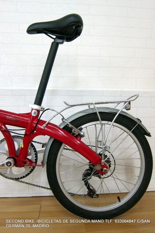 Bicicleta DAHON Plegable Roja