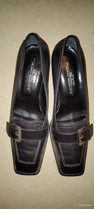 Décolleté Jean Claude Pelle Nera