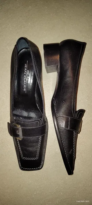 Décolleté Jean Claude Pelle Nera