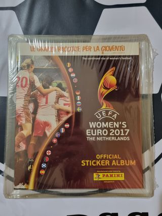 Panini Euro Women 2017 Sealed Set + album