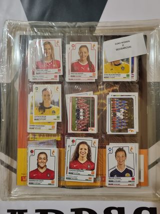 Panini Euro Women 2017 Sealed Set + album