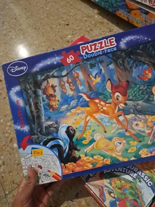 Puzzle Disney Bambi 60 Piezas Doble Cara