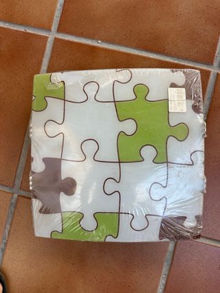 Lámpara de cristal puzzle