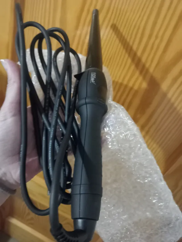 Tenacilla rizadora Eurostil cónica 160mm 