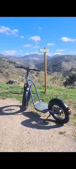 Bicinete Eléctrico Cecotec Trotón Fat 1300W Azul