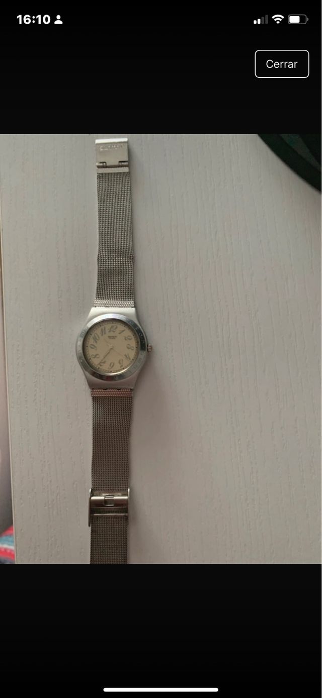 Reloj Swatch Plata
