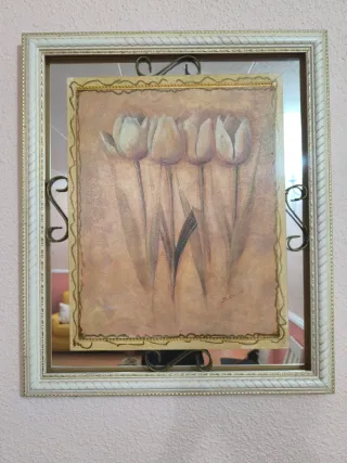 Cuadro Decorativo Flores Amapolas