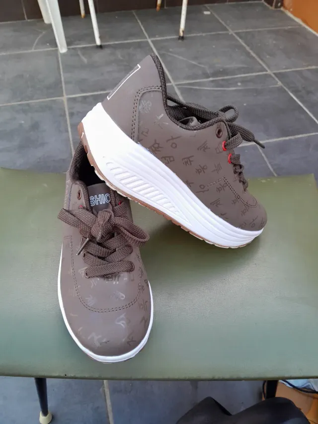 Zapatillas deportivas mujer marrones