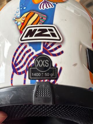 Casco moto infantil NZI 45€