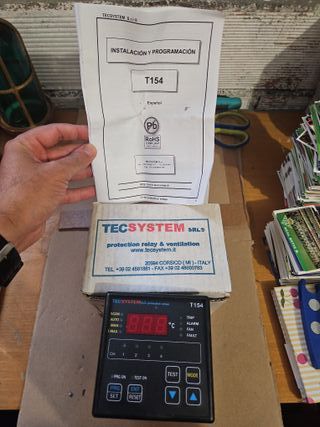 Controlador-Programador TECSYSTEM T154