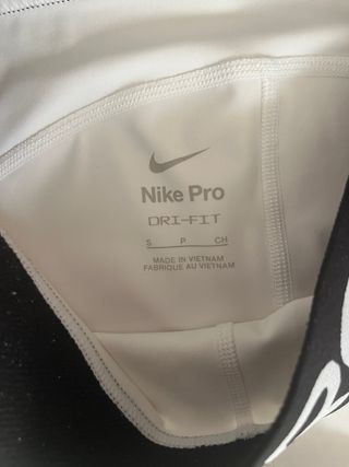 Mallas Nike Pro Mujer Blancas