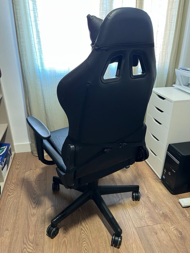 Silla de oficina Racer X negra