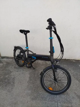 Bicicleta eléctrica plegable Decathlon