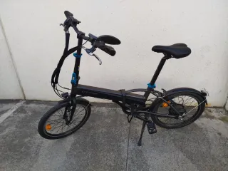 Bicicleta eléctrica plegable Decathlon