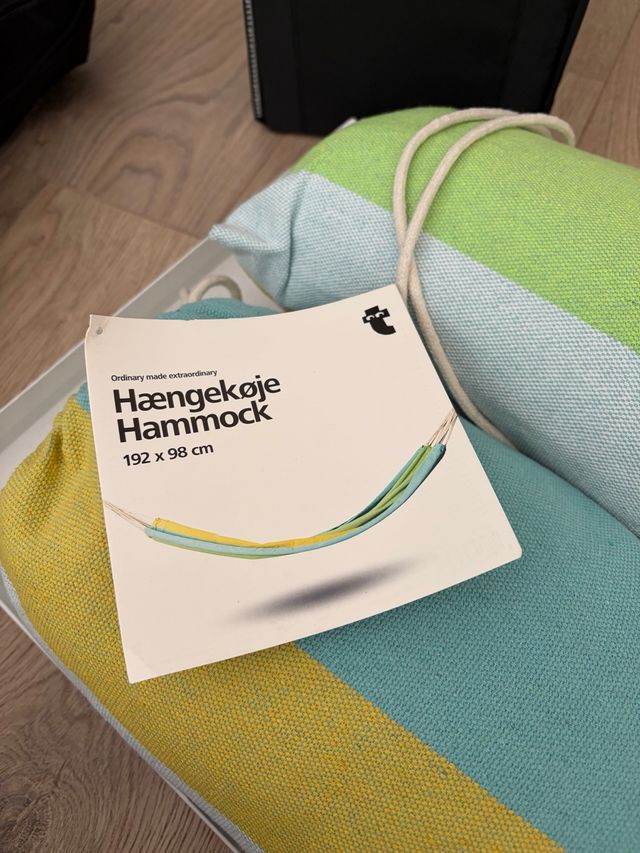 Hamaca de tela 192x98cm