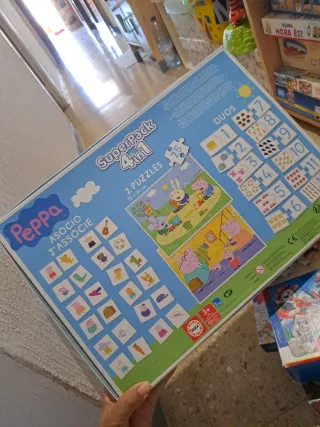 Pack 4 en 1 Puzzles Peppa Pig Educa