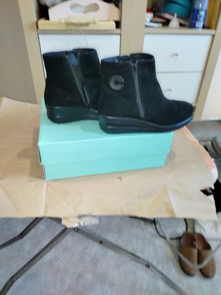 Stivaletti Cinzia Soft Camoscio Nero Tg 37