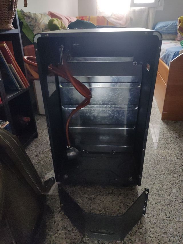 Estufa de gas Forcali negra