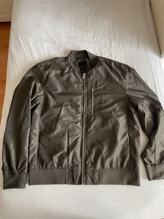 Cazadora Bomber H&M Verde Oliva