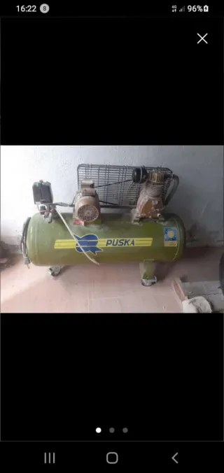Compresor PUSKA 300L Monofásico