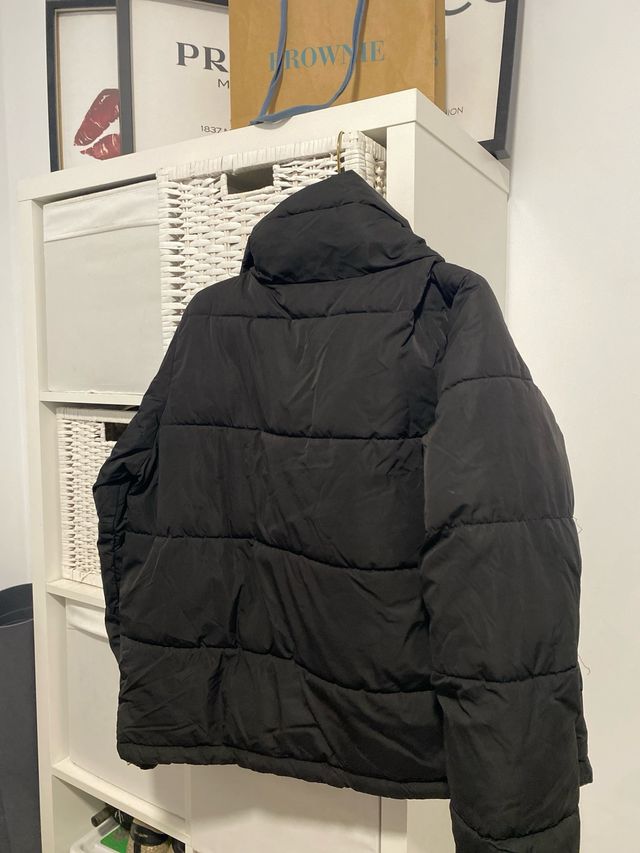 Chaqueta Stradivarius Negra Talla L