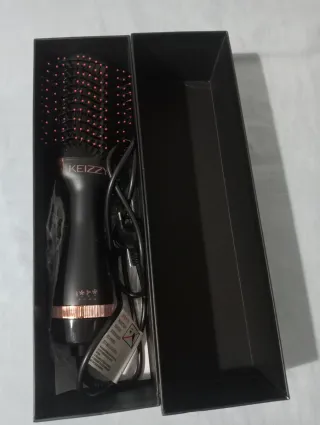 Secador Moldeador Keizy Negro y Rosa