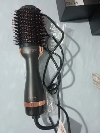 Secador Moldeador Keizy Negro y Rosa