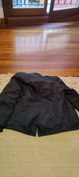 Chaqueta Blend azul marino con botones