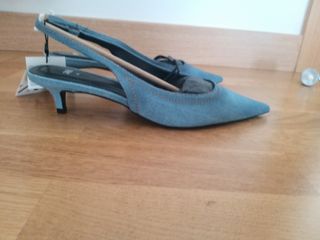 Zapatos Zara Vaqueros Descalzos Talla 40