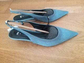 Zapatos Zara Vaqueros Descalzos Talla 40