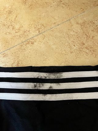 Chaqueta Adidas Negra con Rayas Blancas
