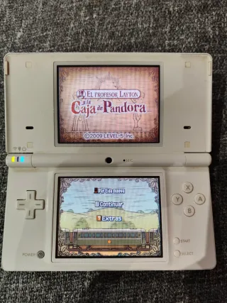 El profesor Layton y la caja de Pandora NintendoDS