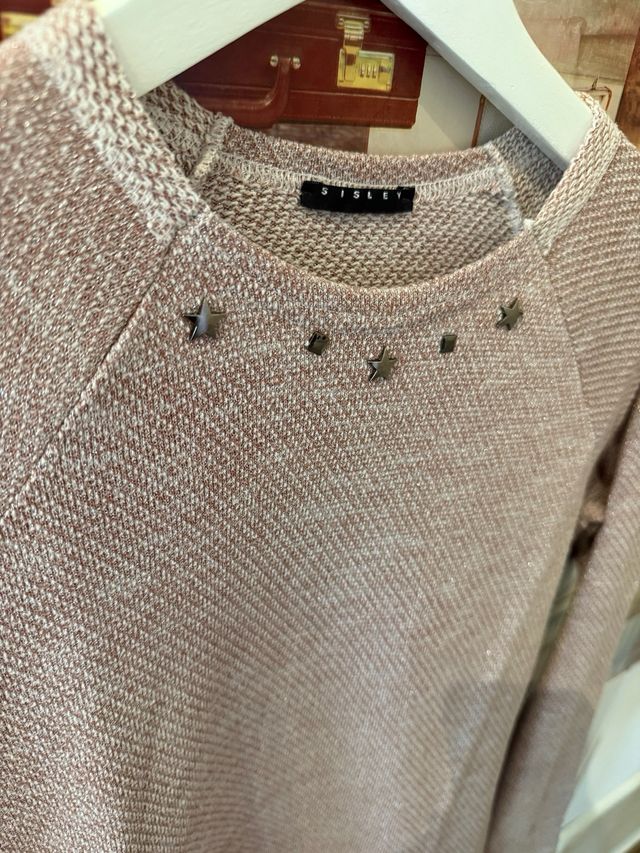 Maglia Sisley beige/rosa XS