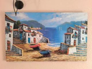 Cuadro paisaje marino