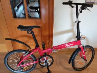 Bicicleta Plegable Oyama Roja