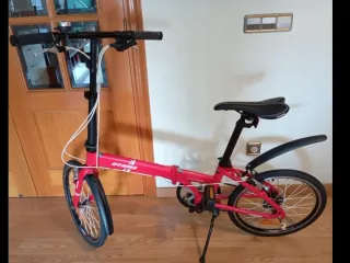 Bicicleta Plegable Oyama Roja