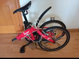 Bicicleta Plegable Oyama Roja