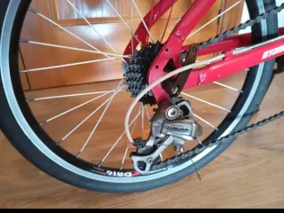 Bicicleta Plegable Oyama Roja