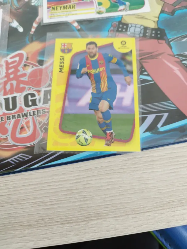 5 Cartas Futbolistas: Messi, Ronaldo, Neymar
