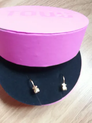 Pendientes Tous Oso Oro